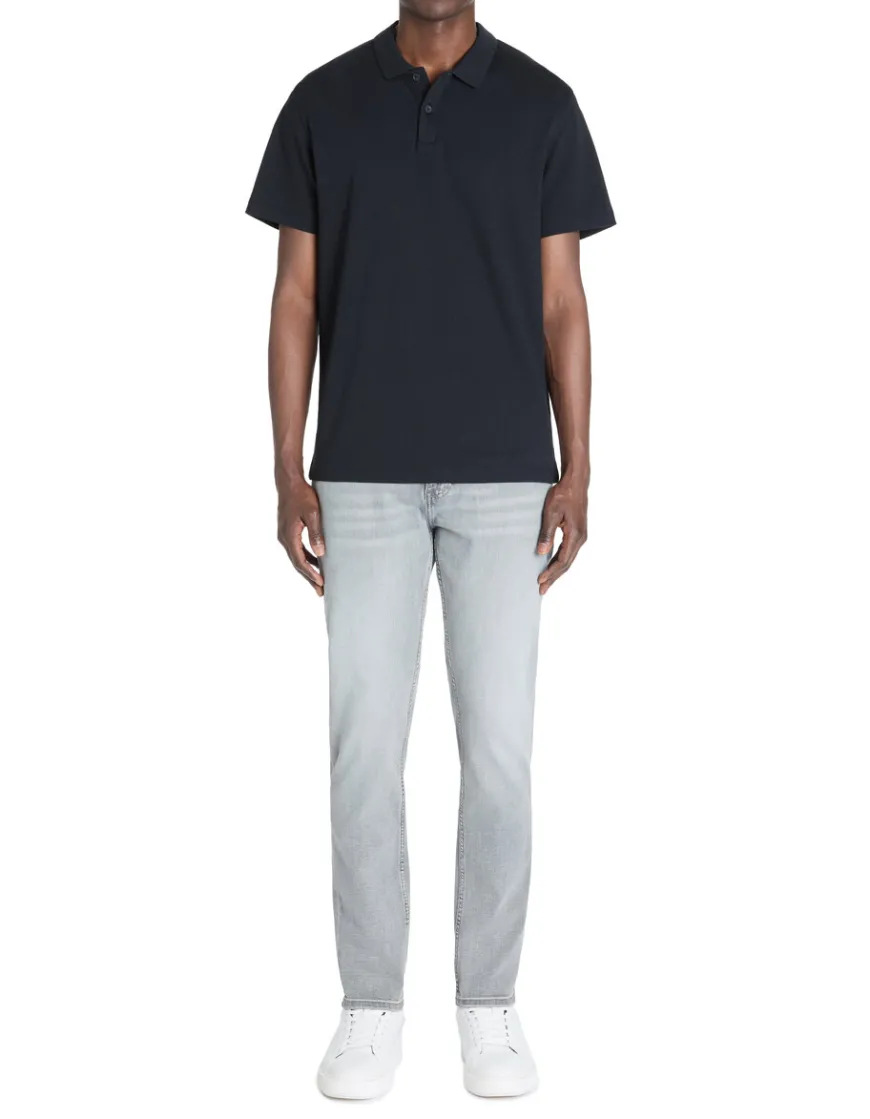 Celio Polo regular coton mélangé - marine^Homme Polos