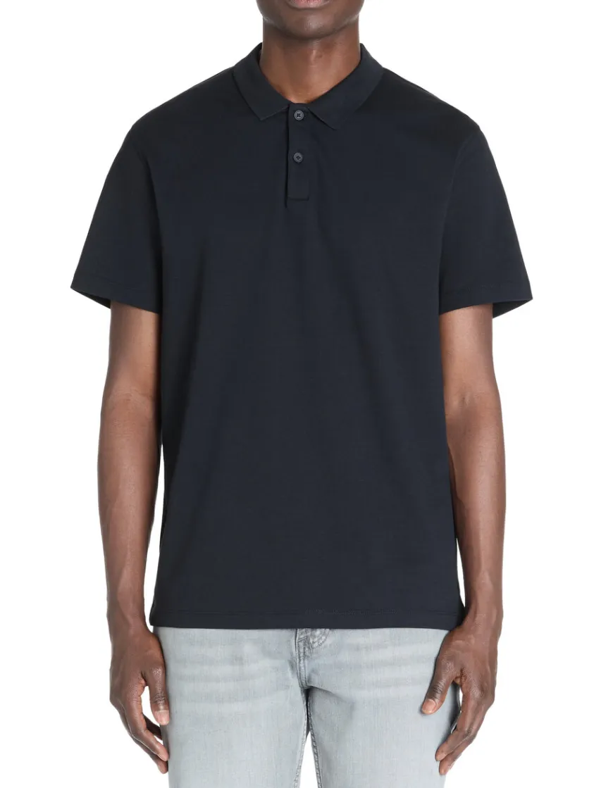 Celio Polo regular coton mélangé - marine^Homme Polos