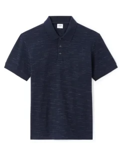Celio Polo regular coton mélangé - marine^Homme Polos