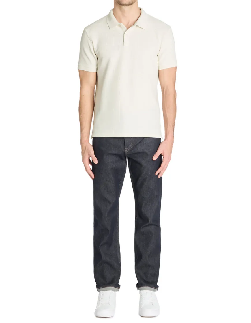 Celio Polo regular en coton stretch - beige^Homme Polos