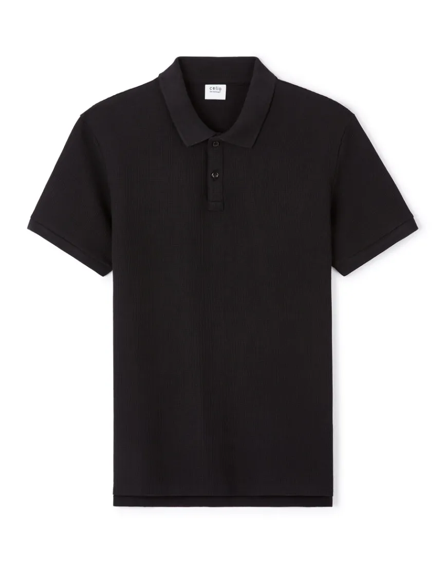 Celio Polo regular en coton stretch -^Homme Polos