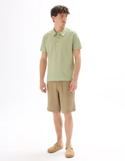 Celio Polo regular en jersey uni -^Homme Polos