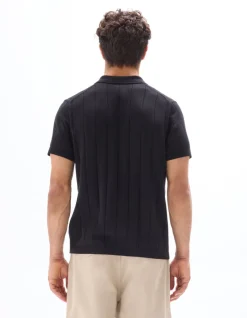 Celio Polo regular en maille col zippé -^Homme Polos
