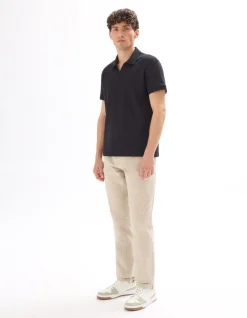 Celio Polo regular en maille gaufré -^Homme Polos