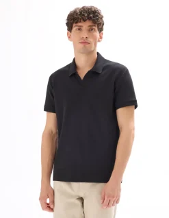 Celio Polo regular en maille gaufré -^Homme Polos