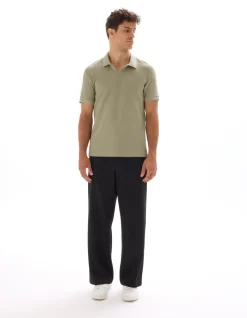 Celio Polo regular en maille gaufré -^Homme Polos
