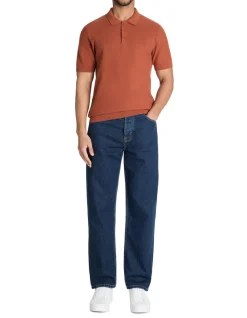 Celio Polo regular en maille texturée 100% coton -^Homme Polos