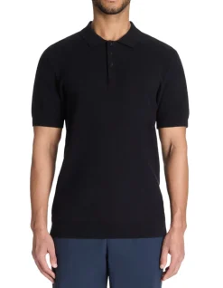 Celio Polo regular en maille texturée 100% coton -^Homme Polos
