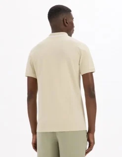 Celio Polo slim coton stretch - beige^Homme Polos