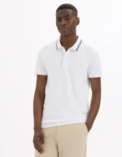 Celio Polo slim coton stretch -^Homme Polos