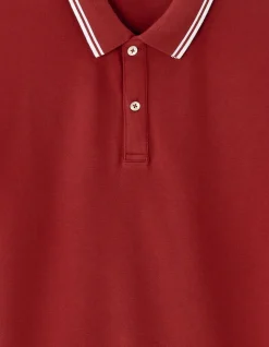 Celio Polo slim coton stretch - marron^Homme Polos