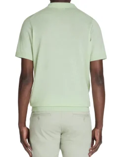 Celio Polo slim en maille 100% coton - vert^Homme Polos