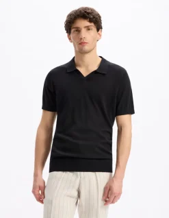 Celio Polo slim en maille 100% coton -^Homme Polos