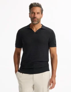 Celio Polo slim en maille texturée coton mélangé -^Homme Polos