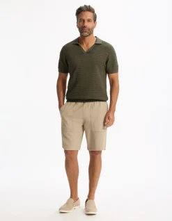 Celio Polo slim en maille texturée coton mélangé -^Homme Polos