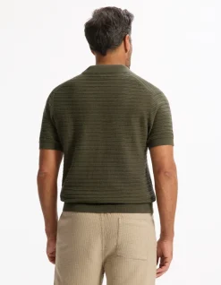Celio Polo slim en maille texturée coton mélangé -^Homme Polos