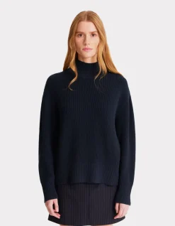 Celio Pull à col montant côtelé -^Femme Pulls