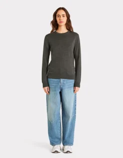 Celio Pull 100% laine mérinos à col rond -^Femme Pulls