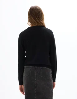 Celio Pull 100% laine mérinos à col rond -^Femme Les Essentiels Aux Meilleurs Prix|Pulls
