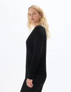 Celio Pull 100% laine mérinos à col V -^Femme Les Essentiels Aux Meilleurs Prix|Pulls