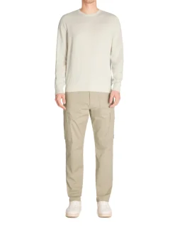 Celio Pull col rond 100% coton - beige clair^Homme Pulls