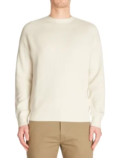 Celio Pull col rond 100% coton - beige^Homme Pulls