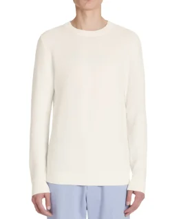 Celio Pull col rond 100% coton - écru^Homme Pulls