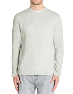 Celio Pull col rond 100% coton - ecru^Homme Pulls