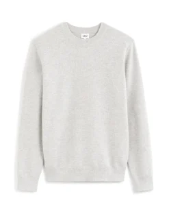 Celio Pull col rond 100% coton - gris chiné^Homme Pulls