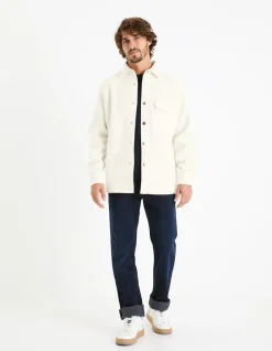 Celio Pull col rond 100% coton - marine^Homme Pulls