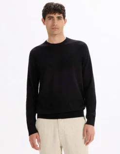 Celio Pull col rond 100% coton -^Homme Pulls