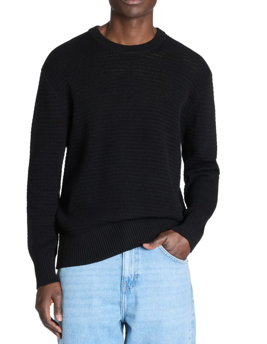 Celio Pull col rond 100% coton -^Homme Pulls