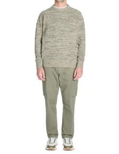 Celio Pull col rond 100% coton - taupe clair^Homme Pulls