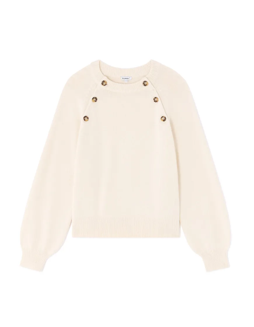 Celio Pull col rond avec boutons décoratifs -^Femme Pulls