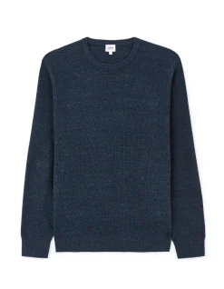Celio Pull col rond coton mélangé - marine^Homme Pulls