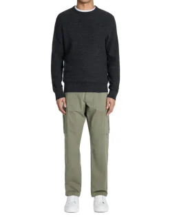 Celio Pull col rond coton mélangé - noir^Homme Pulls