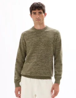 Celio Pull col roulé 100 % coton - kaki^Homme Pulls