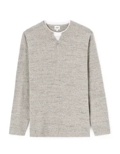 Celio Pull col tunisien coton mélangé - gris^Homme Pulls