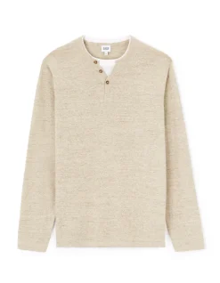 Celio Pull col tunisien coton mélangé - beige^Homme Pulls