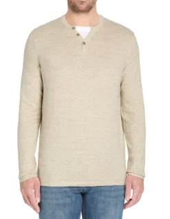 Celio Pull col tunisien coton mélangé - beige^Homme Pulls