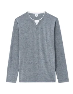 Celio Pull col tunisien coton mélangé - gris foncé^Homme Pulls