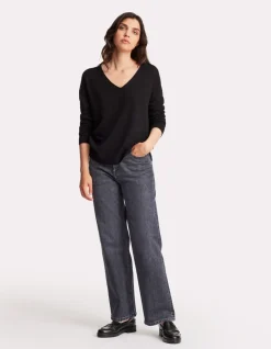Celio Pull doux à col v -^Femme Pulls