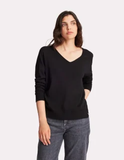 Celio Pull doux à col v -^Femme Pulls