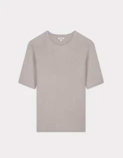 Celio Pull en maille côtelée - gris^Femme Pulls|Les Ensembles