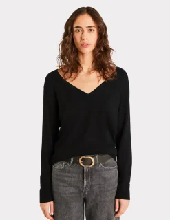 Celio Pull en maille fine col V -^Femme Pulls|Les Essentiels Aux Meilleurs Prix