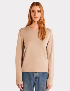 Celio Pull fluide col rond en viscose Ecovero -^Femme Pulls