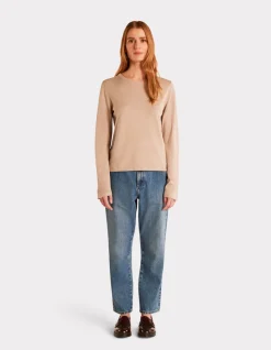 Celio Pull fluide col rond en viscose Ecovero -^Femme Pulls