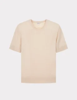 Celio Pull maille fine à manches courtes - beige^Femme Les Essentiels Aux Meilleurs Prix|Pulls