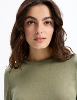 Celio Pull maille fine à manches longues -^Femme Pulls