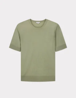 Celio Pull maille fine à manches courtes - vert^Femme Les Essentiels Aux Meilleurs Prix|Pulls